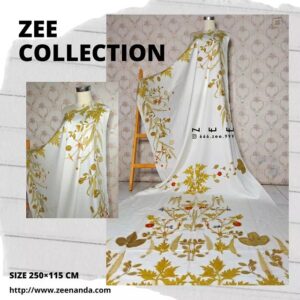 Premium botanical print fabric